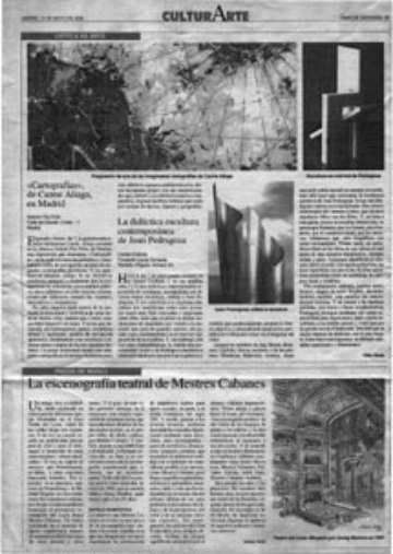 Joan Pedragosa :: La didáctica escultura contemporánea de Joan Pedragosa