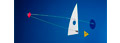 1996 VELA (ROTARYS) 23x95x50 cm - PVC AND FIBERGLASS ROD VECTOR SPACE150 cm